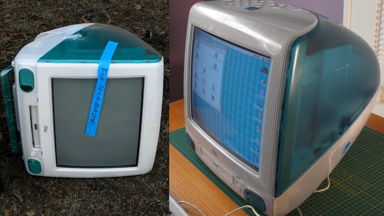 imac g3 blue